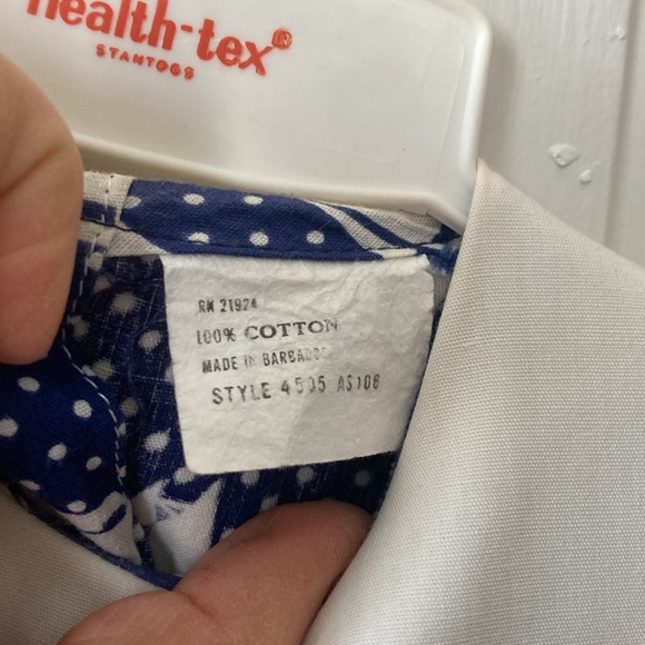 Healthtex vintage Blue and White Sailboat Kids Dress - Picture 11 of 11